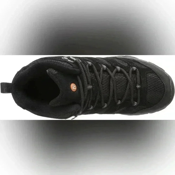 Merrell  Mens Size 7.5 Ridgepass J227162C Black/Moss Thermo Mid Waterproof Boots - Picture 2 of 11